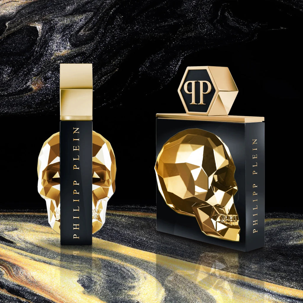 Philipp Plein Unisex The Skull Gold – Bold Luxury EDP Spray