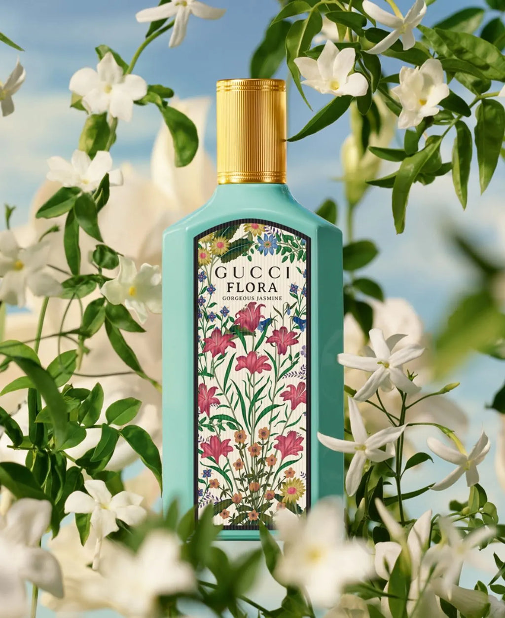 GUCCI Women's Flora Gorgeous Jasmine – Luxury EDP Photo 1