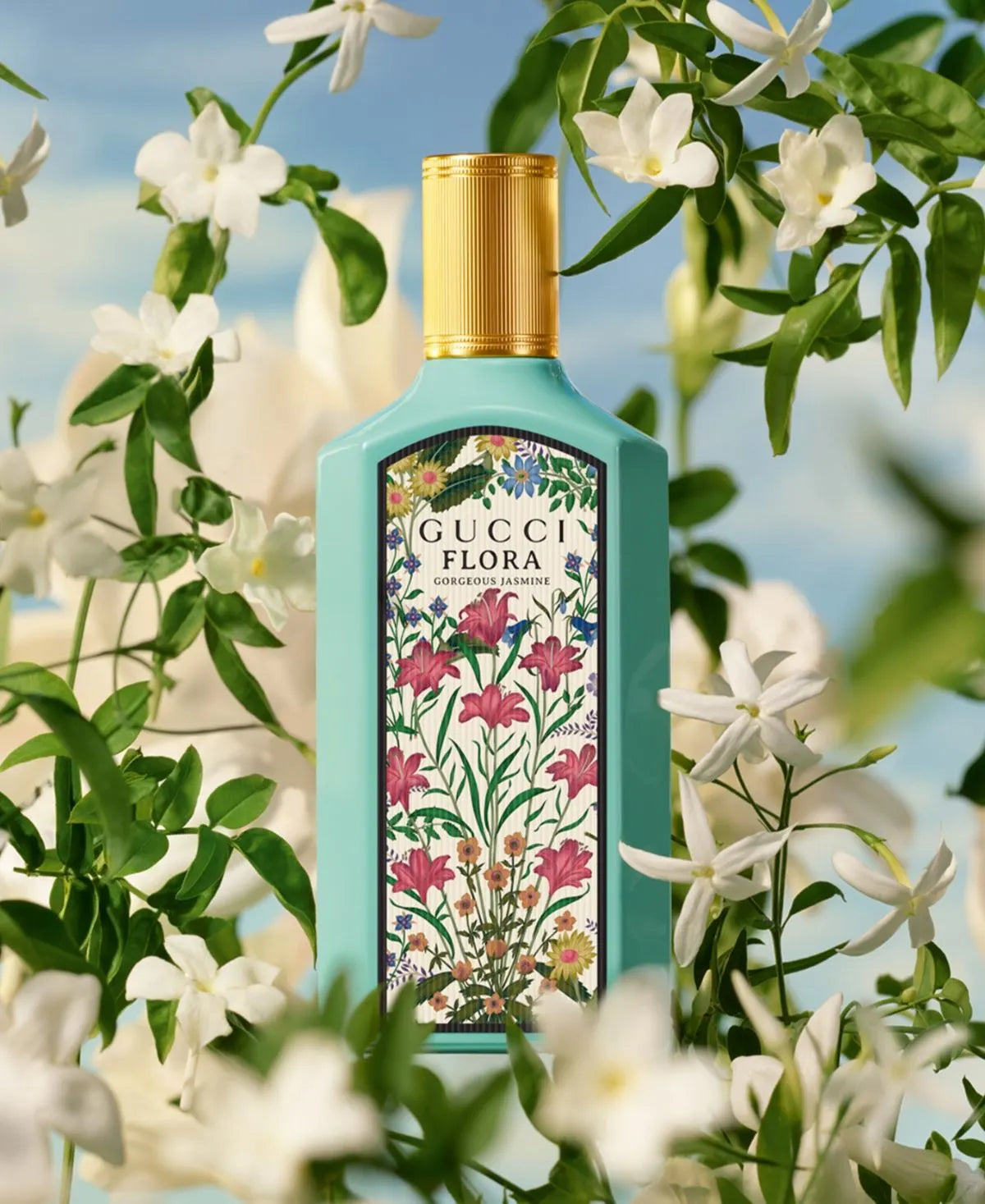 GUCCI Women's Flora Gorgeous Jasmine – Luxury EDP Photo 1